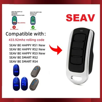 Для SEAV BE HAPPY RS1/RS2/RS3 433.92 Rolling code Передатчик дистанционного управления гаражными воротами Брелок для ключей  5