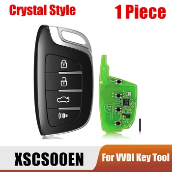 Для Xhorse XSCS00EN Универсальный смарт-пульт дистанционного управления с 4 кнопками для инструмента VVDI Key  5