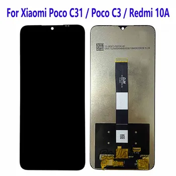 Для Xiaomi Poco C3 C31 MZB0A0MIN MZB07RJIN M2006C3MII ЖК-дисплей С Сенсорным Экраном и Цифровым Преобразователем В сборе Для Redmi 10A 220233L2C  1