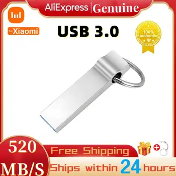 Для Xiaomi USB 3.0 2 ТБ 1 ТБ Флешка Высокоскоростная USB-Флешка 512 ГБ Флэш-диск 256 ГБ USB-память 128 ГБ USB-Флешки Для Настольных ПК  5