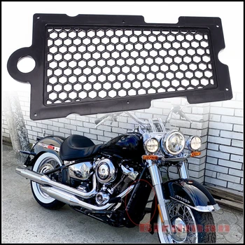 Для мотоцикла Harley Softail Сотовая Сетка Защитная Крышка Решетки Радиатора Street Bob Breakout Low Rider FXDR 114 2018-2020  3