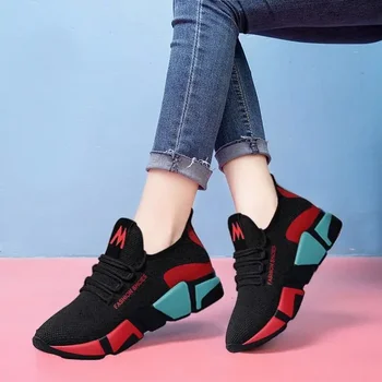 Женские теннисные туфли Tenis Feminino 2024, уличные кроссовки для фитнеса с дышащей воздушной сеткой, кроссовки для ходьбы, женская легкая спортивная обувь  5