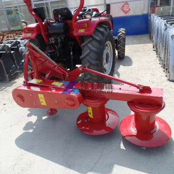 Заводская поставка трактора DM135 Косилка для резки сена и травы, высокопроизводительная роторная барабанная косилка, барабанные косилки для сена  0