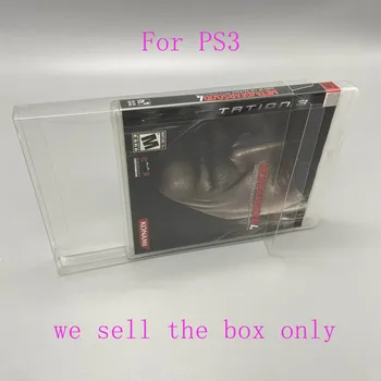 Защитная пленка для коробки для домашних животных Metal Gear Solid 4 для PlayStation 3 PS3 Игровая оболочка Прозрачная витрина  5