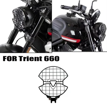 Защитная Решетка Фары Мотоцикла Защитная Крышка Решетки для TRIDENT660 Trident 660 Trident660 2021 2022  5