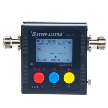 Измеритель мощности SW-102 125-520 МГц, цифровой измеритель мощности VHF/UHF и SWR SW102 для двухстороннего радио  10