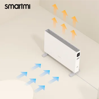 Интеллектуальный электрический обогреватель Smartmi 1S DNQZNB05ZM, конвекторный обогреватель, работает с Mihome  10