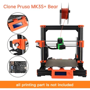 Клон Prusa i3 V2.0 MK3S + Bear 3d Принтер Обновленные наборы Принтеров DIY с Высококачественными Деталями 3D принтера Super Pinda  10