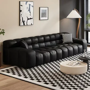 Кожаный диван для гостиной в итальянском стиле Relax Grande, Бесплатная Доставка, Дизайнерский диван для гостиной, Библиотека, Роскошный Модульный диван  5