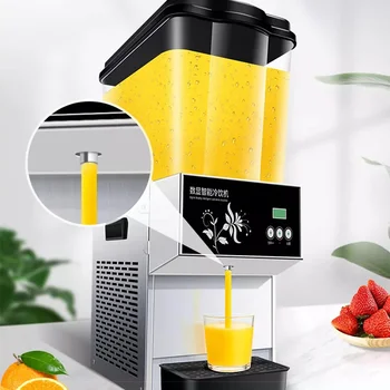 Коммерческий автомат для приготовления горячих и холодных напитков, сканирующий код, автомат для приготовления холодных напитков самообслуживания, полностью автоматическая машина для приготовления сока из кислого сливового супа  10