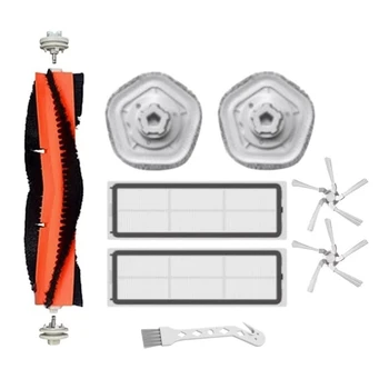 Комплект Запасных Частей для Робота-Пылесоса Xiaomi Dreame W10 W10 Pro Основная Боковая Щетка Ткань для Швабры Hepa Фильтр  5