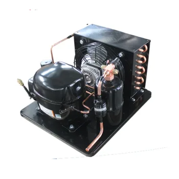 Компрессорно-конденсационный агрегат Конденсационный агрегат с воздушным охлаждением Холодильный теплообменник  2