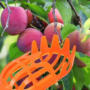 корзина для сбора свежих фруктов 1шт, садовый улавливатель для сбора яблок и манго  4