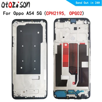 Корпус Средняя рамка ЖК-панель Безель шасси для Oppo A54 5G CPH2195, средняя рамка телефона OPG02  5