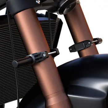 Кронштейн для удлинителя фонаря мотоцикла, регулируемый Универсальный кронштейн фиксированного фонаря, кронштейны для крепления модифицированных фар на мотоцикле.  5