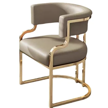 Легкие роскошные обеденные стулья, комбинированные чайные стулья, диванные кресла, столы и стулья для игры в маджонг, переговоры по дизайну ногтей  10