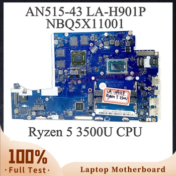Материнская плата FH50P LA-H901P Для ноутбука Acer AN515-43 AN515-43G 215-0908004 NBQ5X11001 с процессором Ryzen 5 3500U 100% Протестирована  10