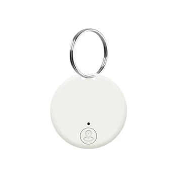 Мини-GPS-трекер, беспроводное устройство защиты от потери Bluetooth 5.0, умный локатор, устройство для отслеживания кошелька для домашних животных с кольцом для ключей  5
