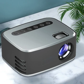 Мини-проектор T20 1080P Видеопроектор Мультимедийный домашний кинотеатр Кинопроектор для домашнего кинотеатра Наружный проектор USB  10