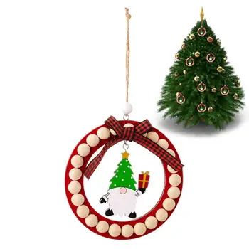 Мини-украшения Рождественская подвеска Для елки Рождественские украшения Создают рождественскую атмосферу На двери, стене, окне Рождество  5