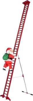 Мистер Рождественский мюзикл, анимированное Рождественское украшение Санта Клауса для скалолазания на открытом воздухе, 10 футов  5