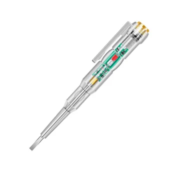 Многофункциональная тестовая ручка B12, отвертка для проверки цвета подсветки, яркие двухцветные ламповые бусины, детекторы 24 В ~ 250 В  5