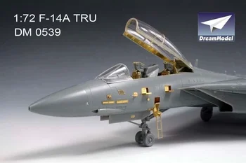 Модель Dream DM0539 1/72 US F-14A TRU С гравировкой для Hobby Boss 80276  1