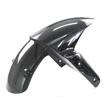 Модифицированные детали из углеродного волокна для мотоцикла, брызговик переднего крыла для Kawasaki Z800 Z1000 2014-2017  10