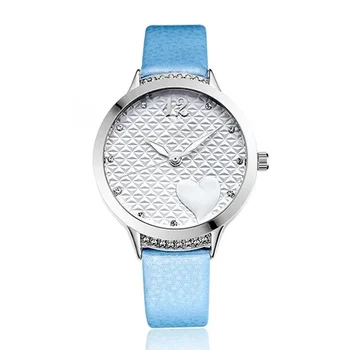 Модные брендовые женские часы с кожаным ремешком повседневные женские наручные часы  5