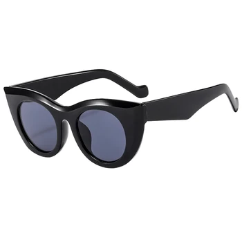 Модные Новые солнцезащитные очки с толстой каймой 