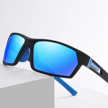 Модные солнцезащитные очки с поляризацией UV400, защитные линзы TAC, красочные мужские солнцезащитные очки для улицы S3061  5
