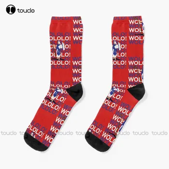 Монах! Для Рождественских носков Мужские футбольные носки Персонализированные Пользовательские Унисекс Взрослые подростковые молодежные носки с цифровой печатью 360 ° Рождественский подарок  5