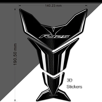 Мотоциклетные Наклейки Для Yamaha YZF R125 R 125 Защита Бака Pad Наклейка Эмблема Значок Логотип TankPad 2014 2015 2016 2017 2019 2020  5