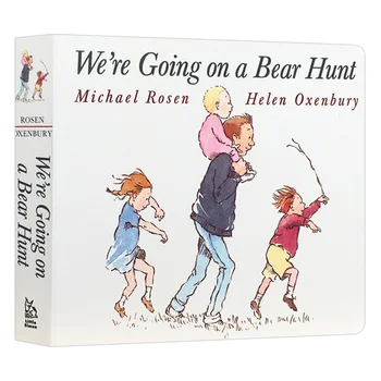 Мы отправляемся на охоту на медведя, Детские книжки для детей 1, 2, 3 лет, английская книжка с картинками, 9780689815812  5