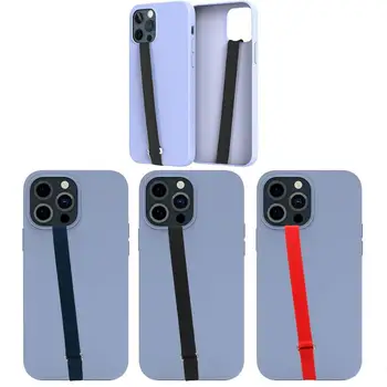 Мягкие силиконовые ремешки для телефона, браслет для рук, силиконовая ручка для телефона, кольцо для пальца, держатель для ремня, веревки для Samsung Для iPhone  5