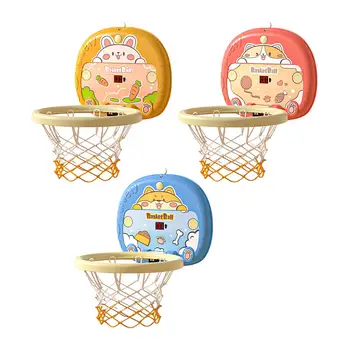 Набор мини баскетбольных колец с аксессуарами Баскетбольная игрушка Игрушки Монтессори Интерактивные игрушки для дома, стены, двери, офиса, подарки для взрослых  5