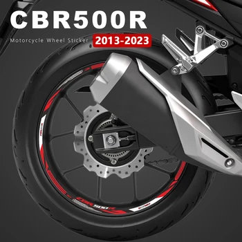 Наклейки на Колеса мотоцикла Водонепроницаемая Наклейка на Обод для Honda CBR500R Аксессуары CBR 500 R 2023 CBR 500R 2019 2013-2022 2020 2021  5
