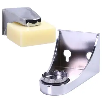 Настенные мыльницы, прочный держатель для мыла, Адгезионный Настенный держатель для мыла для душа, ванной комнаты и кухонной раковины  0