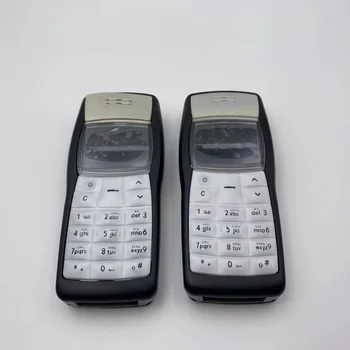 Новая задняя крышка с полным корпусом для Nokia 1100, крышка батарейного отсека, задняя крышка корпуса, Средняя рамка + кнопка арабской клавиатуры  10