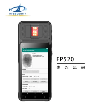 Новейший FP520 Бесплатный SDK 4G портативный Дополнительный датчик отпечатков пальцев FAP20 Портативный планшет для учета рабочего времени для банка и школы  5