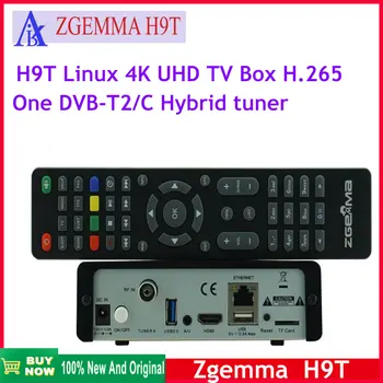 Новейший ZGEMMA H9T Супер распродажа ZGEMMA H9T 4K UHD TV Box H.265 One H.265HEVC One DVB-T2 /C Гибридный тюнер Польша италия Цифровой декодер  5