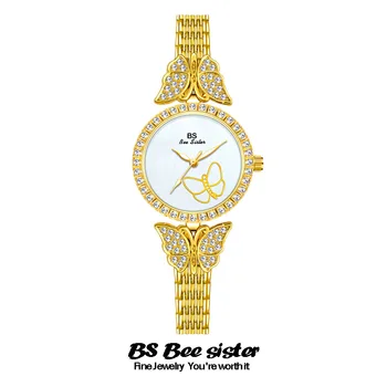 Новые часы BS с цепочкой, легкий браслет элитного бренда Minority, женские часы, кварцевые часы, популярная мода  5