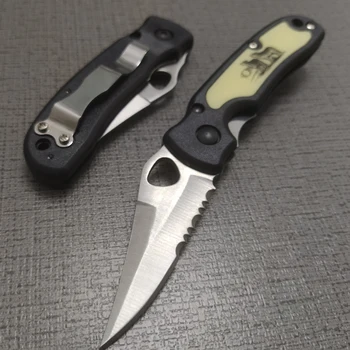 Новый Военный Складной Нож Из Стали 8CR13MOV, Карманный Нож, Охотничий Нож, Инструментальный Нож, Подарочный Нож для Выживания на Открытом Воздухе, Кемпинга и EDC  5