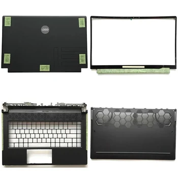 Новый Оригинальный чехол для ноутбука Dell Alienware M15 R5 R6 Задняя крышка с ЖК дисплеем Передняя панель Верхняя подставка для рук Нижняя база Шарнир для клавиатуры  0