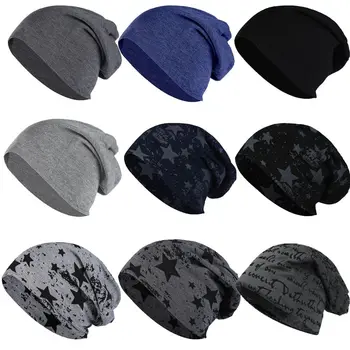 Однотонные теплые шапочки с напуском, новые хлопчатобумажные ветрозащитные внутренние хиджабы, шапочка для химиотерапии, капот для женщин  5