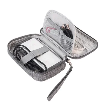 Оптовая продажа портативная водонепроницаемая кабельная цифровая сумка для телефона, Цифровая сумка-органайзер для хранения кабеля, сумка-органайзер для хранения, сумка для хранения  2
