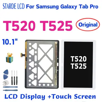 Оригинал Для Samsung Galaxy Tab Pro 10.1 T520 T525 ЖК-дисплей С Сенсорным Экраном Дигитайзер В Сборе Для Замены SM-T520 SM-T525  1