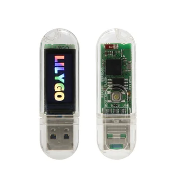 Плата разработки LILYGO T-Dongle-S3 с 0,96-дюймовым ЖК-дисплеем, поддерживающим Wi-Fi Bluetooth TF-карту  5