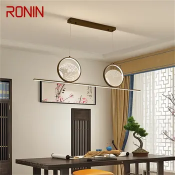 Подвесные светильники RONIN, современный светодиодный светильник, Креативное украшение для дома, подходит для столовой  5