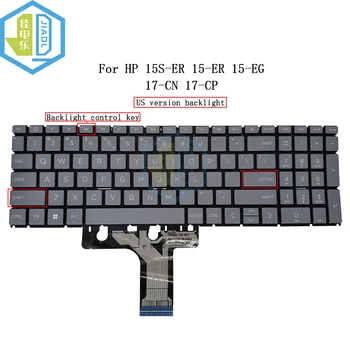 Подсветка Английской арабской клавиатуры US/AR для HP Pavilion 15-ER 15S-ER 15-EG 15M-EG 15-EH 17-CN 17-CP TPN-Q246 N32715-171 N327B31  3